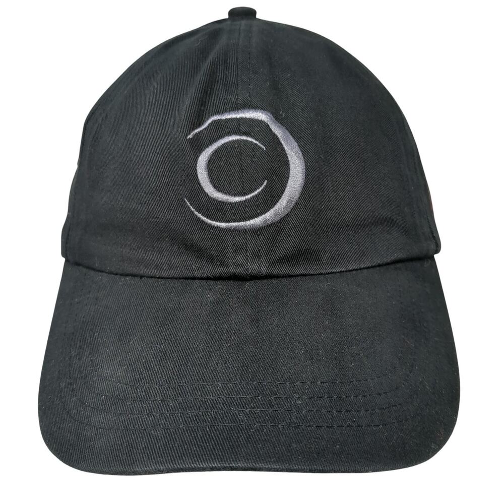 Falcon Headwear Strapback Baseball Cap Black One Size Adjustable Embroidered